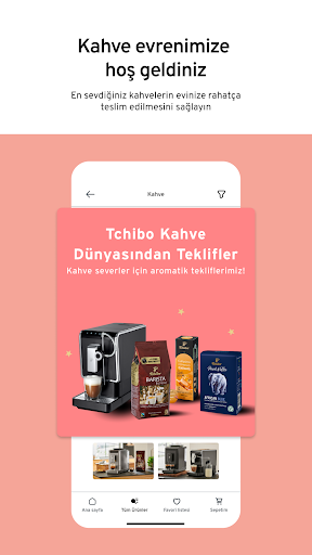 Tchibo:Kahve,Giyim,Dekorasyon ekran görüntüsü