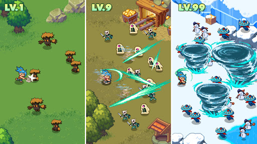 Guardian War: RPG Pixel Hero ekran görüntüsü