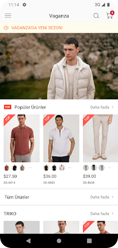 Vaganza Wholesale ekran görüntüsü