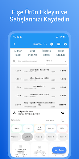BenimPOS Pro - Satış ve Stok ekran görüntüsü