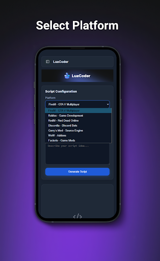 LuaCoder - Script Maker ekran görüntüsü