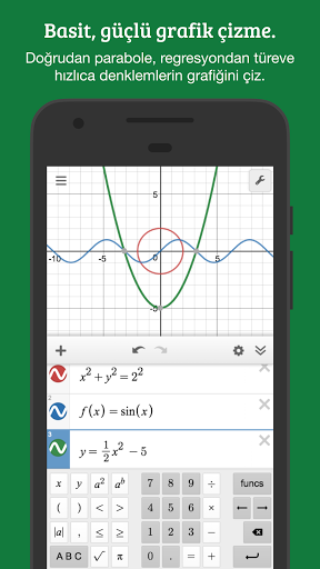 Desmos Grafik Hesap Makinesi ekran görüntüsü