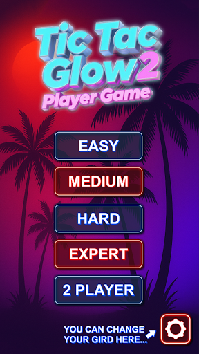 Tic Tac Glow - 2 Player Game ekran görüntüsü