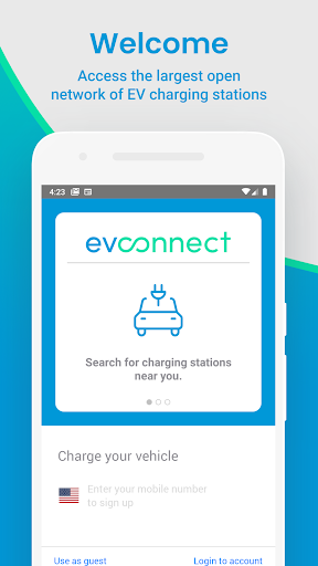 EV Connect ekran görüntüsü