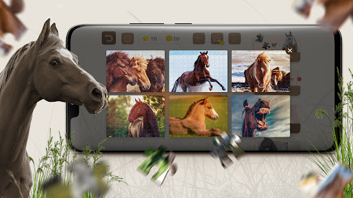 Jigsaw Puzzle Horses Edition ekran görüntüsü