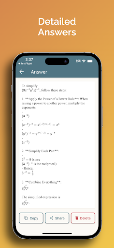 Algebra Solver - Algebra AI ekran görüntüsü