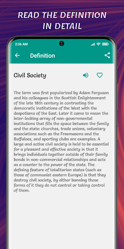 Sociology Dictionary ekran görüntüsü