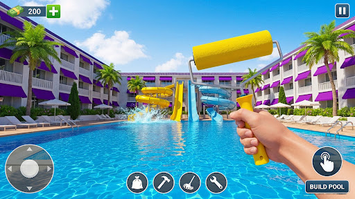 Waterpark Fun Manager 3D ekran görüntüsü
