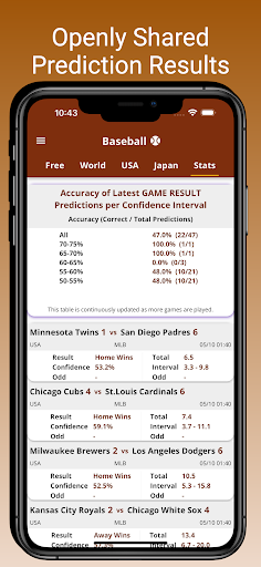 Baseball & Football Bet Picks ekran görüntüsü