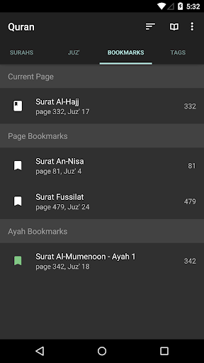 Quran for Android ekran görüntüsü
