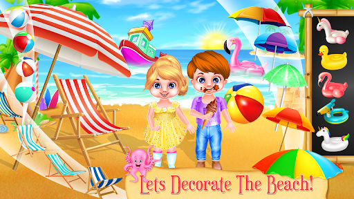 Beach Party Game for Kids ekran görüntüsü