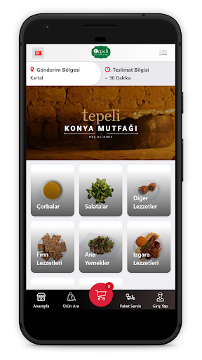 Tepeli Konya Mutfağı ekran görüntüsü