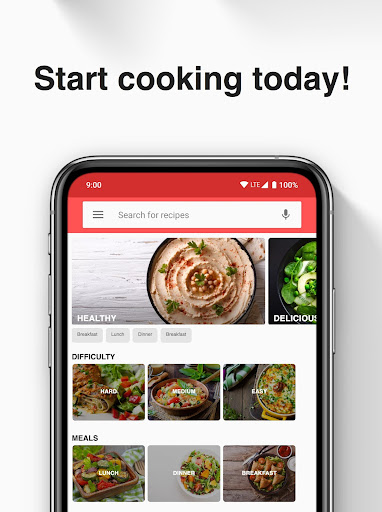 Vegan yemek planlayıcısı ekran görüntüsü