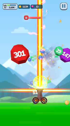 Ball Blast Cannon blitz mania ekran görüntüsü