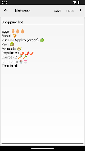 Notepad - simple notes ekran görüntüsü