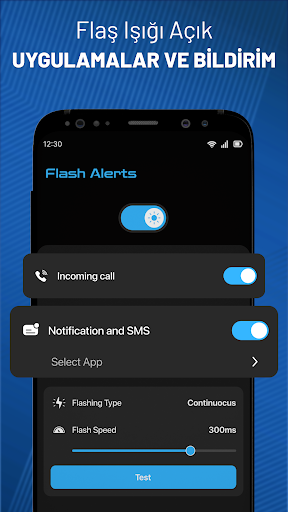 Flash Alert - Call & SMS ekran görüntüsü