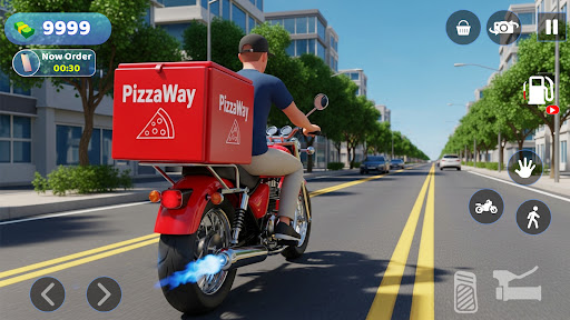 Bike Rider Food Delivery Boy ekran görüntüsü