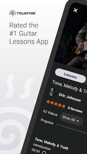 TrueFire Guitar Lessons ekran görüntüsü