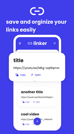 Linker - url organizer ekran görüntüsü