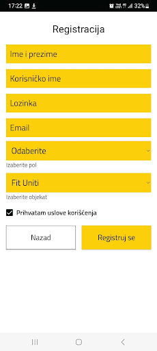 Fit Unity CF ekran görüntüsü