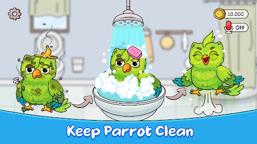 Talking Parrot - Pet Simulator ekran görüntüsü