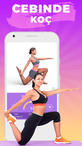 Pilates programı hareketleri ekran görüntüsü