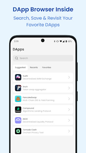 Noone Crypto Wallet ekran görüntüsü