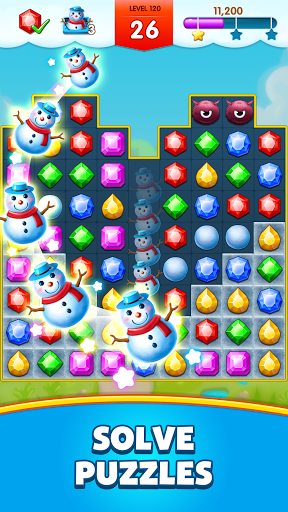 Jewels Legend - Match 3 Puzzle ekran görüntüsü