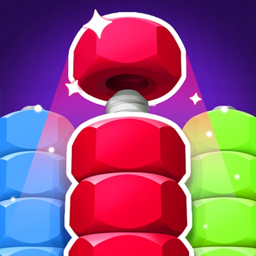 Nuts Stack 3D: Sorting Puzzle