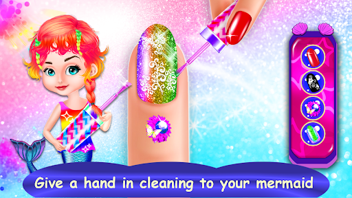 Princess Mermaid Hair Makeover ekran görüntüsü