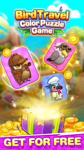 Bird Travel: Color Puzzle Game ekran görüntüsü