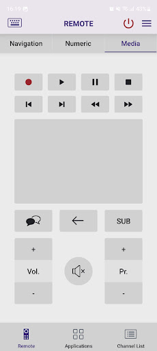 Beko TV Remote ekran görüntüsü