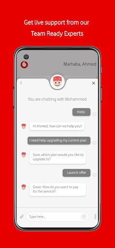 My Vodafone Oman ekran görüntüsü