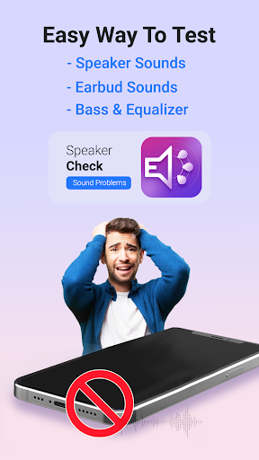 Speaker Check: Sound Problems ekran görüntüsü
