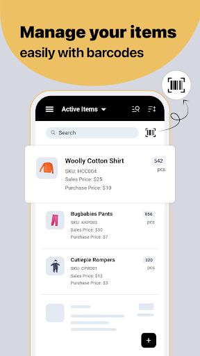 Inventory Management App -Zoho ekran görüntüsü