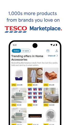 Tesco Grocery & Clubcard ekran görüntüsü
