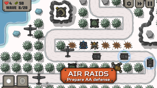 Tactical War 2: Tower Defense ekran görüntüsü