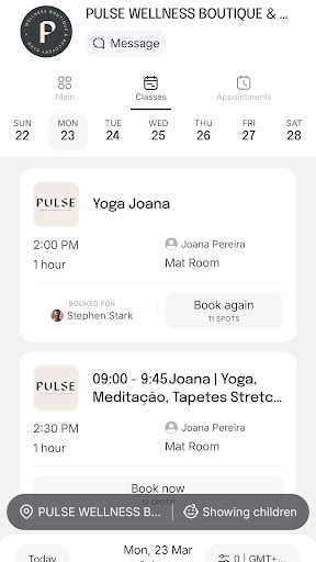 PULSE WELLNESS BOUTIQUE ekran görüntüsü