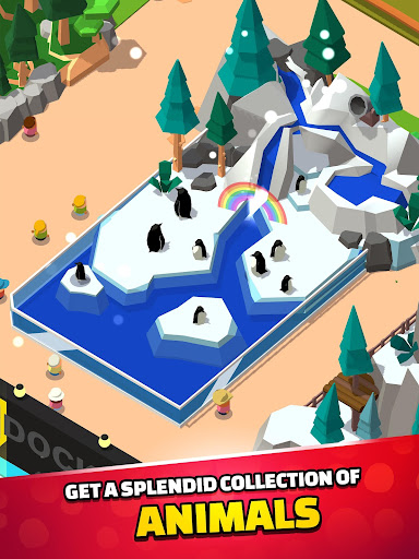 Idle Zoo Tycoon 3D - Animal Pa ekran görüntüsü