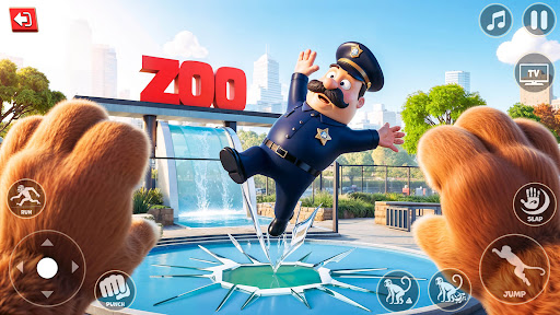 I Am Zoo Monkey Life Simulator ekran görüntüsü
