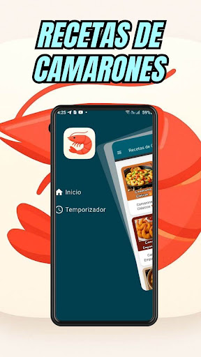 Recetas de Camarones ekran görüntüsü