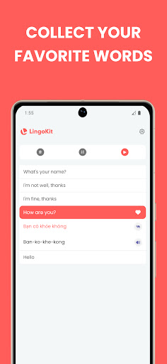 Learn Vietnamese - Lingokit ekran görüntüsü