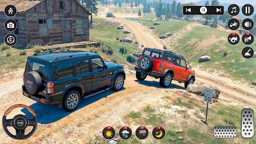 Offroad Jeep Game 3D 2024 ekran görüntüsü