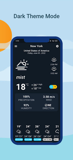 Weather Forecast ekran görüntüsü