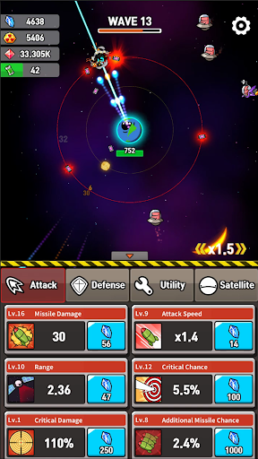 Earth Defense : Idle RPG ekran görüntüsü