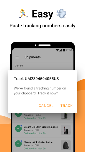 AfterShip Package Tracker ekran görüntüsü