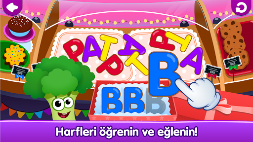 Alfabe eğitici çocuk oyunları! ekran görüntüsü
