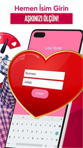 Aşk Testi - Aşk Ölçer ekran görüntüsü