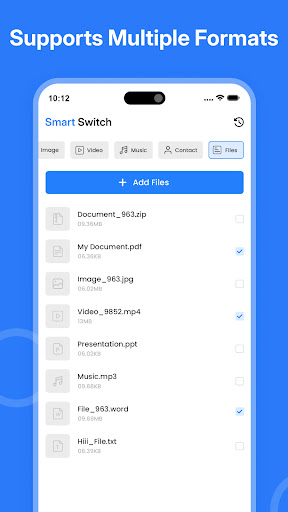 Smart Switch - File Transfer ekran görüntüsü