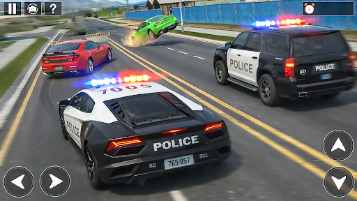 Police Car Chase Car Simulator ekran görüntüsü